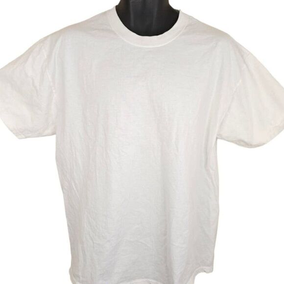 Vintage ABC Action News T Shirt Mens Size Large White Y2K TV Television - Picture 2 of 5